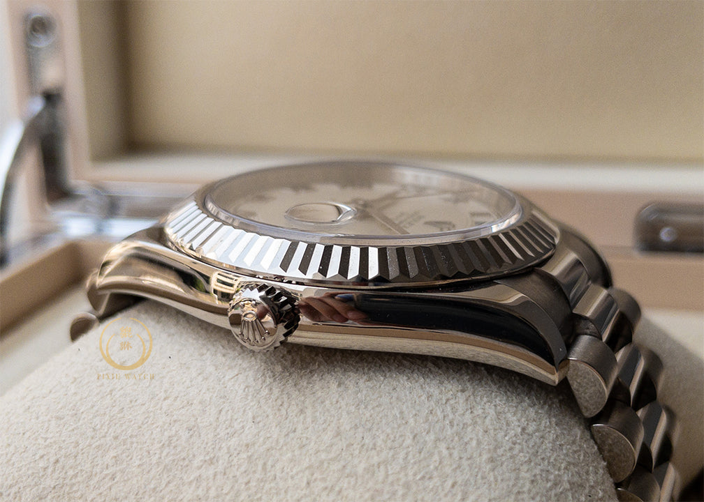 Rolex Day-Date II 218239 Full White Gold