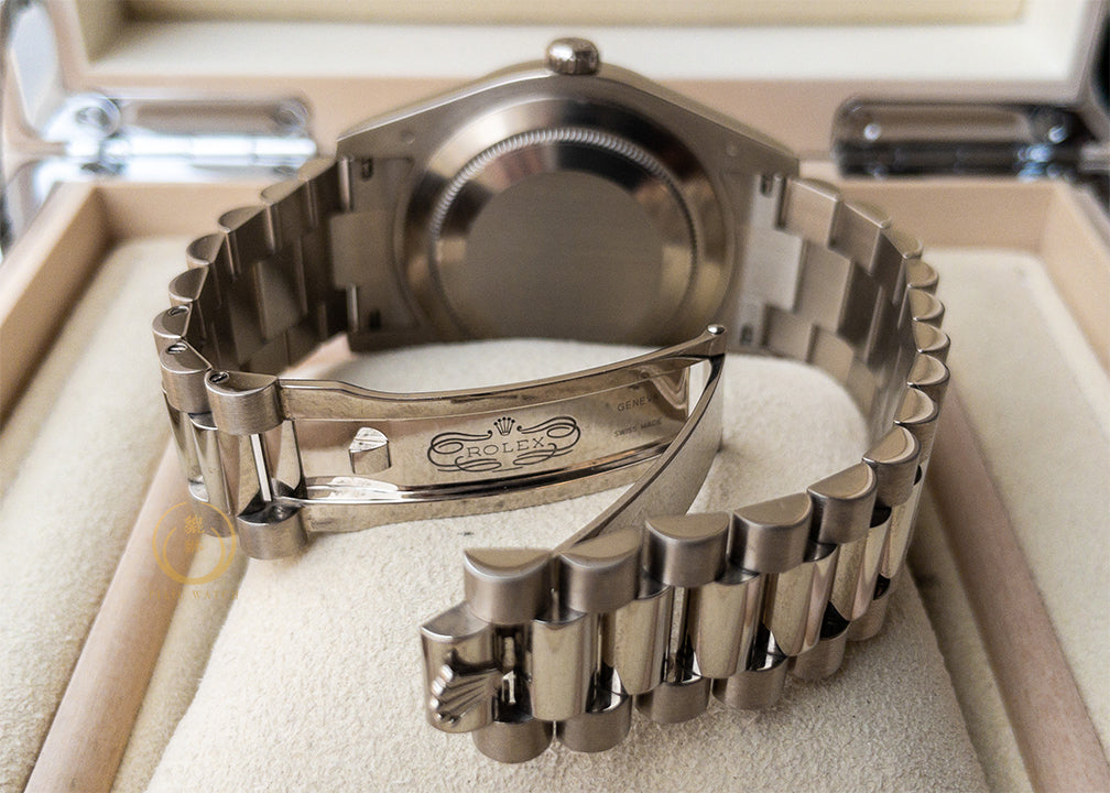 Rolex Day-Date II 218239 Full White Gold
