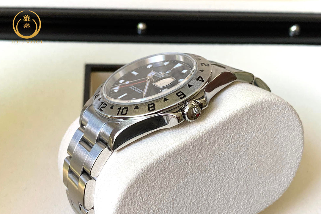 Rolex Explorer II Black Dial Red Hand