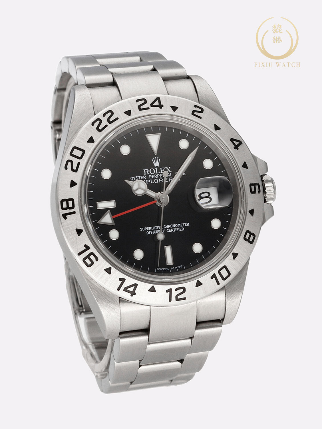 Rolex Explorer II Black Dial Red Hand