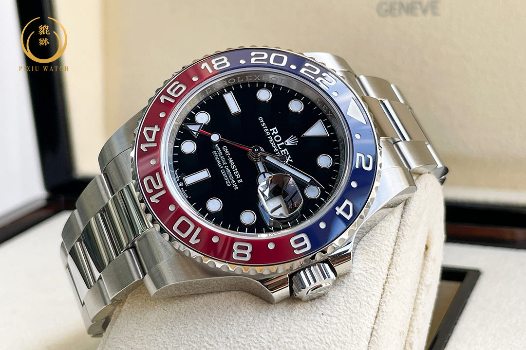 Rolex GMT-MASTER II “Pepsi” Steel Oyster