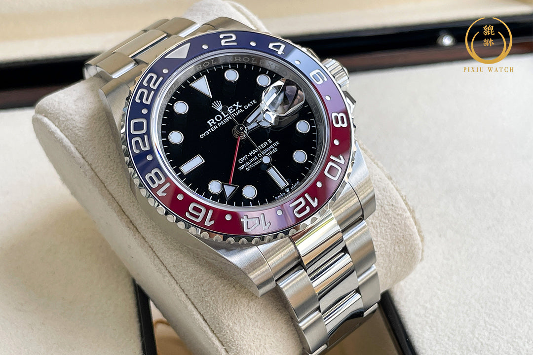 Rolex GMT-MASTER II “Pepsi” Steel Oyster