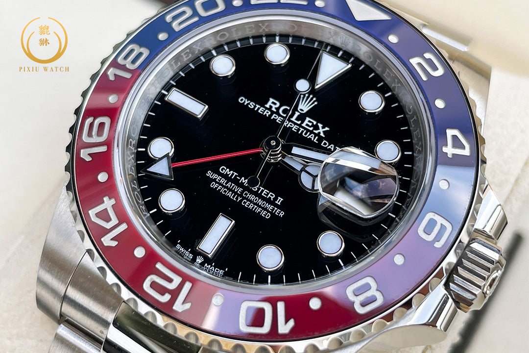 Rolex GMT-MASTER II “Pepsi” Steel Oyster