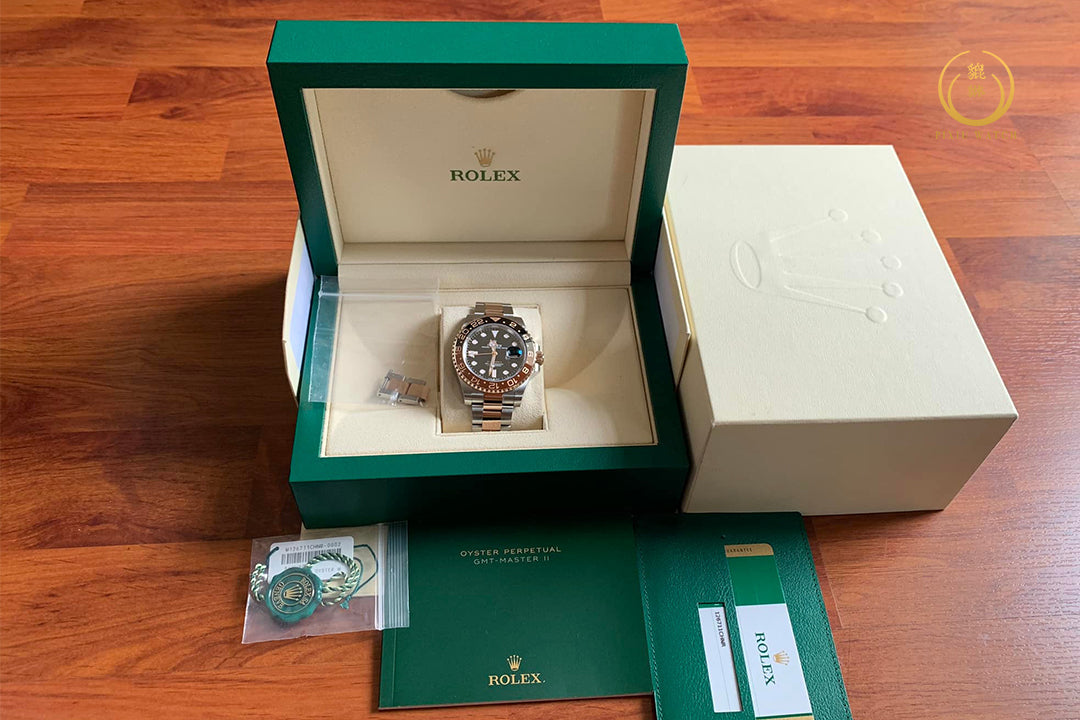 Rolex GMT Rootbeer 2tone