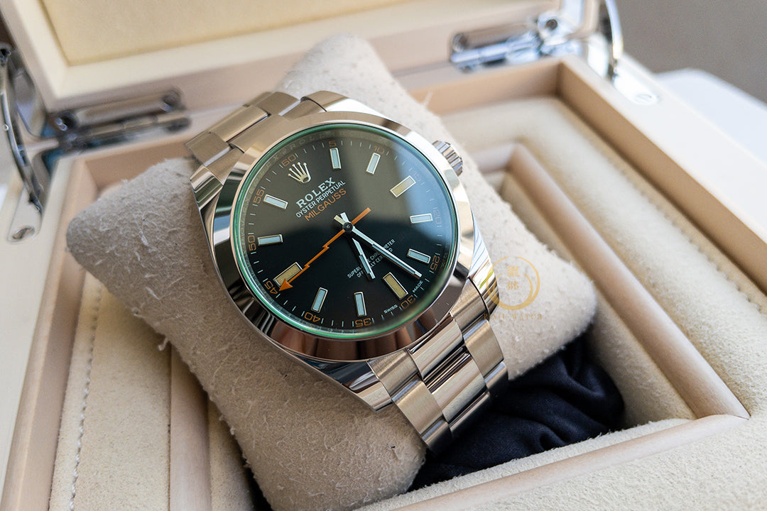“ของใหม่” Rolex Milgauss Oyster Steel Black Dial