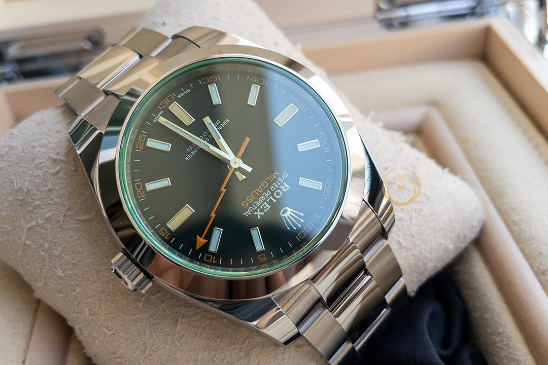 “ของใหม่” Rolex Milgauss Oyster Steel Black Dial