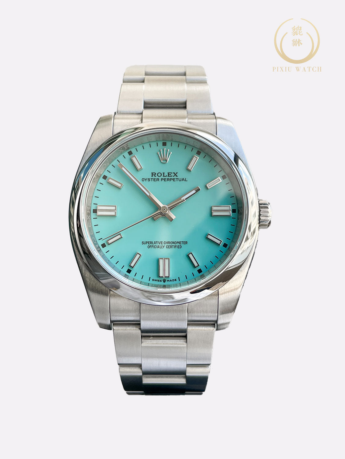Rolex Oyster Perpetual 116000 Tiffany (* After *)