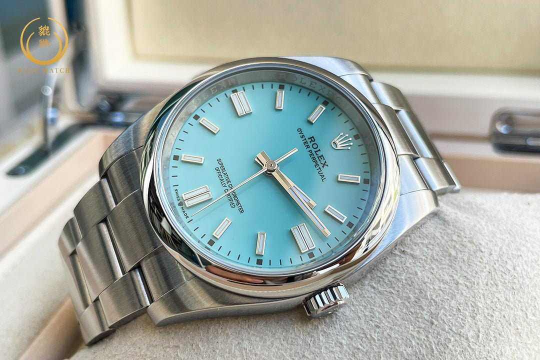 Rolex Oyster Perpetual 116000 Tiffany (* After *)