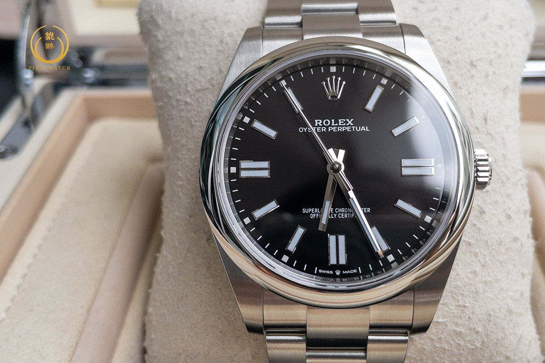 “NEW” Rolex Oyster Perpetual Black Dial
