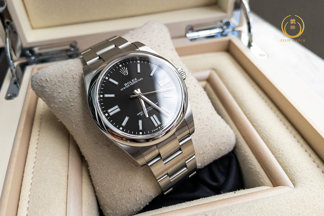 “NEW” Rolex Oyster Perpetual Black Dial