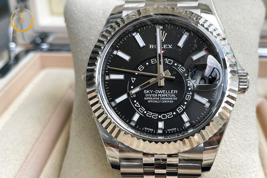 “ของใหม่” Rolex Sky-Dweller Black Roleso