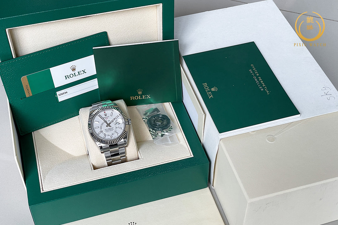 Rolex Sky-Dweller White Rolesor