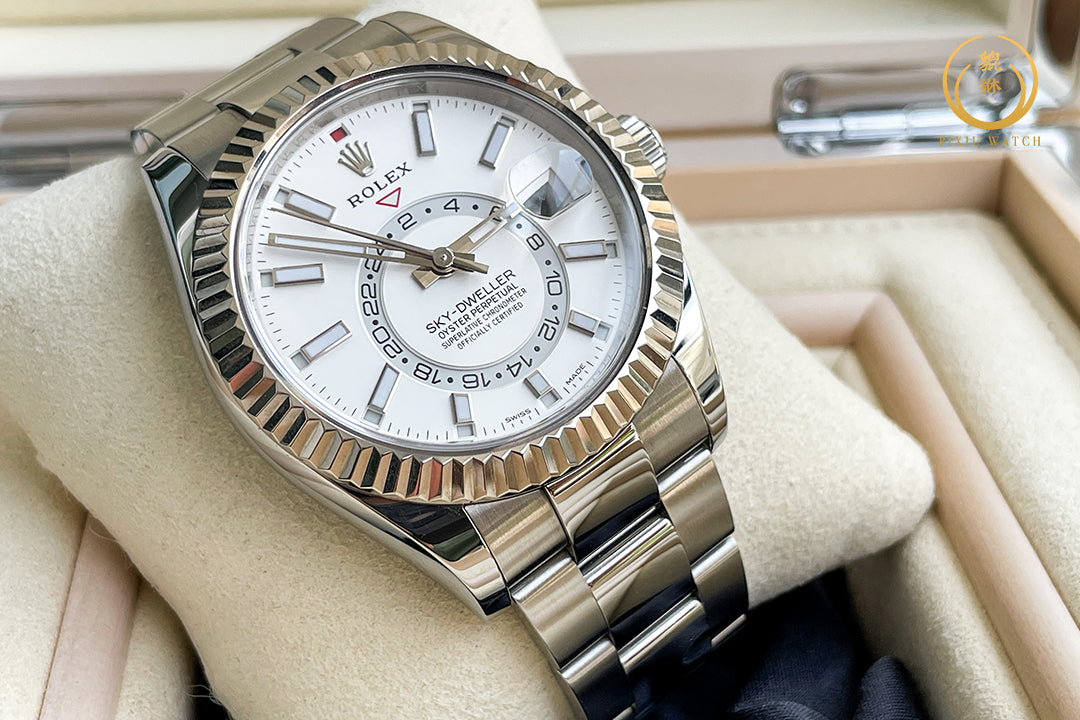 Rolex Sky-Dweller White Rolesor