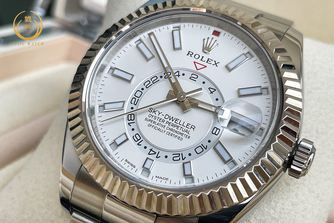 Rolex Sky-Dweller White Rolesor