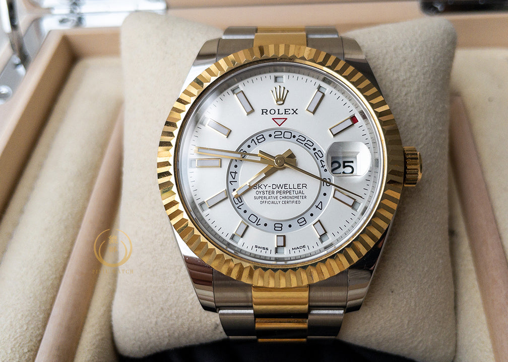 Rolex Sky-Dweller Steel / Yellow Gold