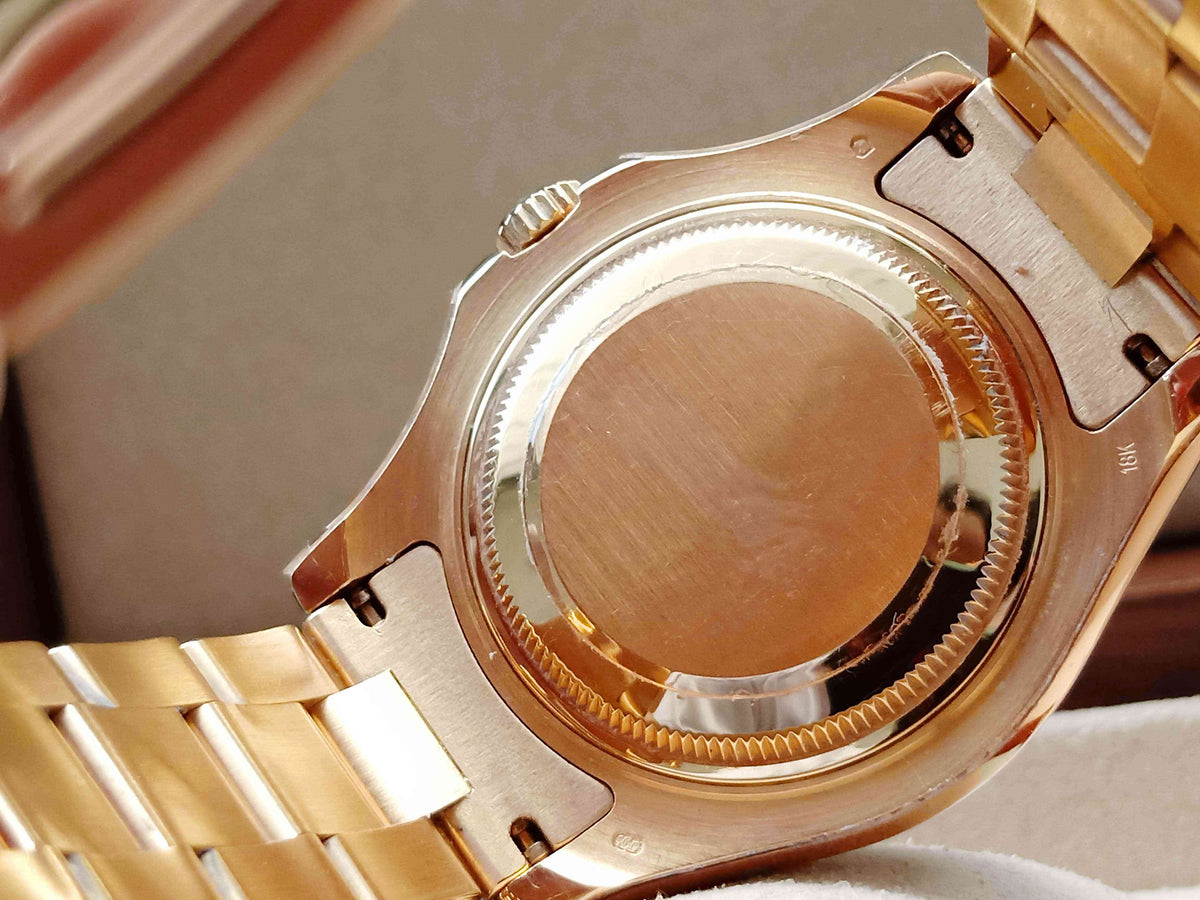 Rolex Yacht-Master Yellow Gold Diamond MOP Dial