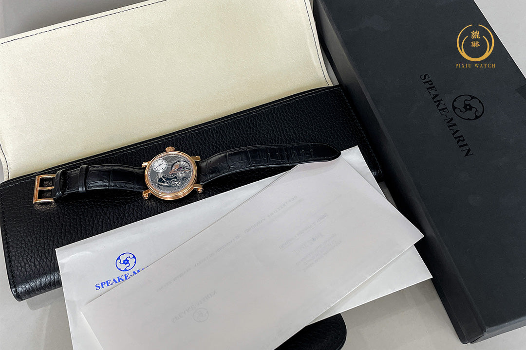 Speake-Marin One & Two Openworked V2 Red Gold