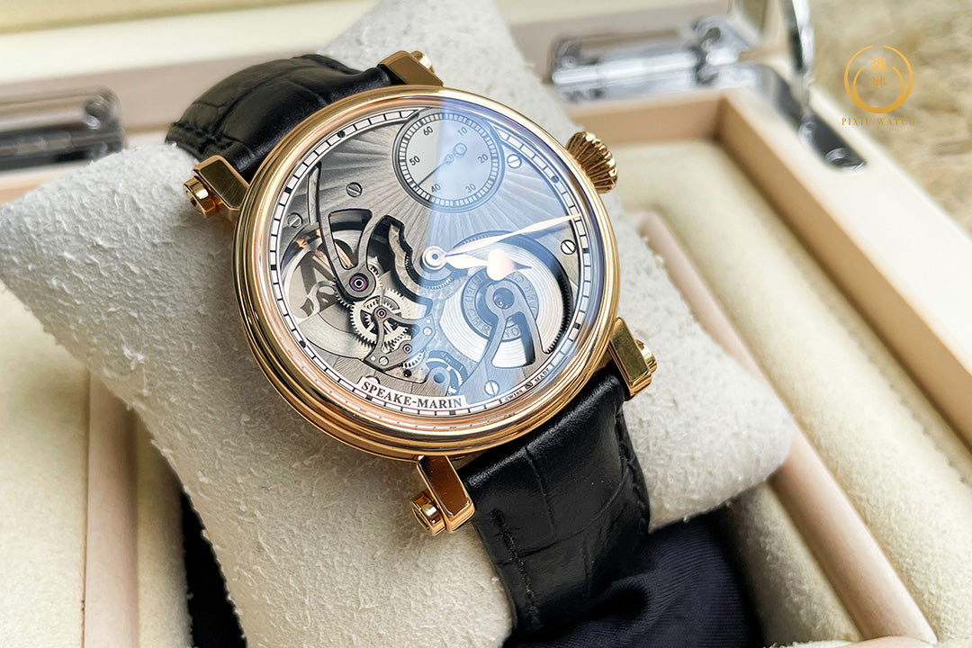 Speake-Marin One & Two Openworked V2 Red Gold