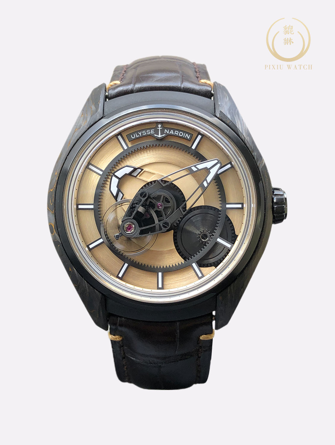 Ulysse Nardin Freak X Carbonium Gold The Hour Glass