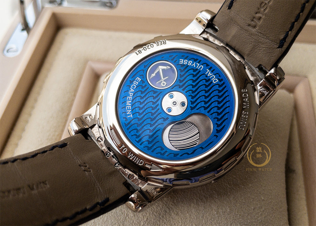 Ulysse Nardin Freak Blue Phantom White Gold