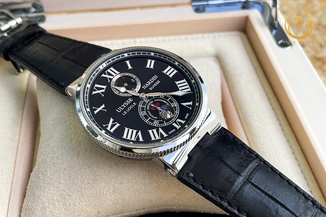 Ulysse Nardin Maxi Marine Chronometer Black Dial