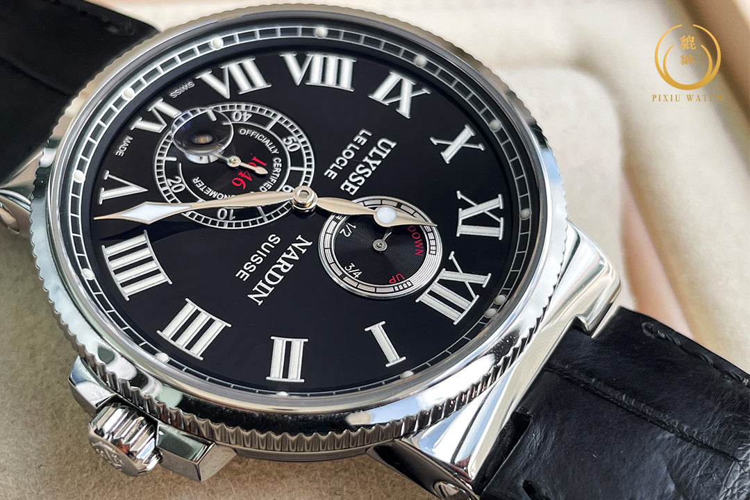 Ulysse Nardin Maxi Marine Chronometer Black Dial