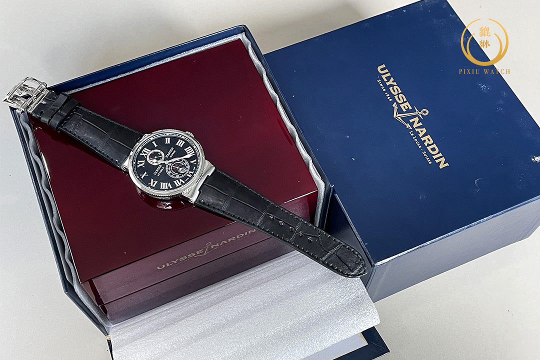 Ulysse Nardin Maxi Marine Chronometer Black Dial
