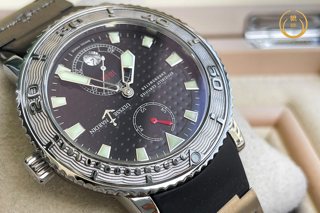 Ulysse Nardin Maxi Marine Diver Black Dial