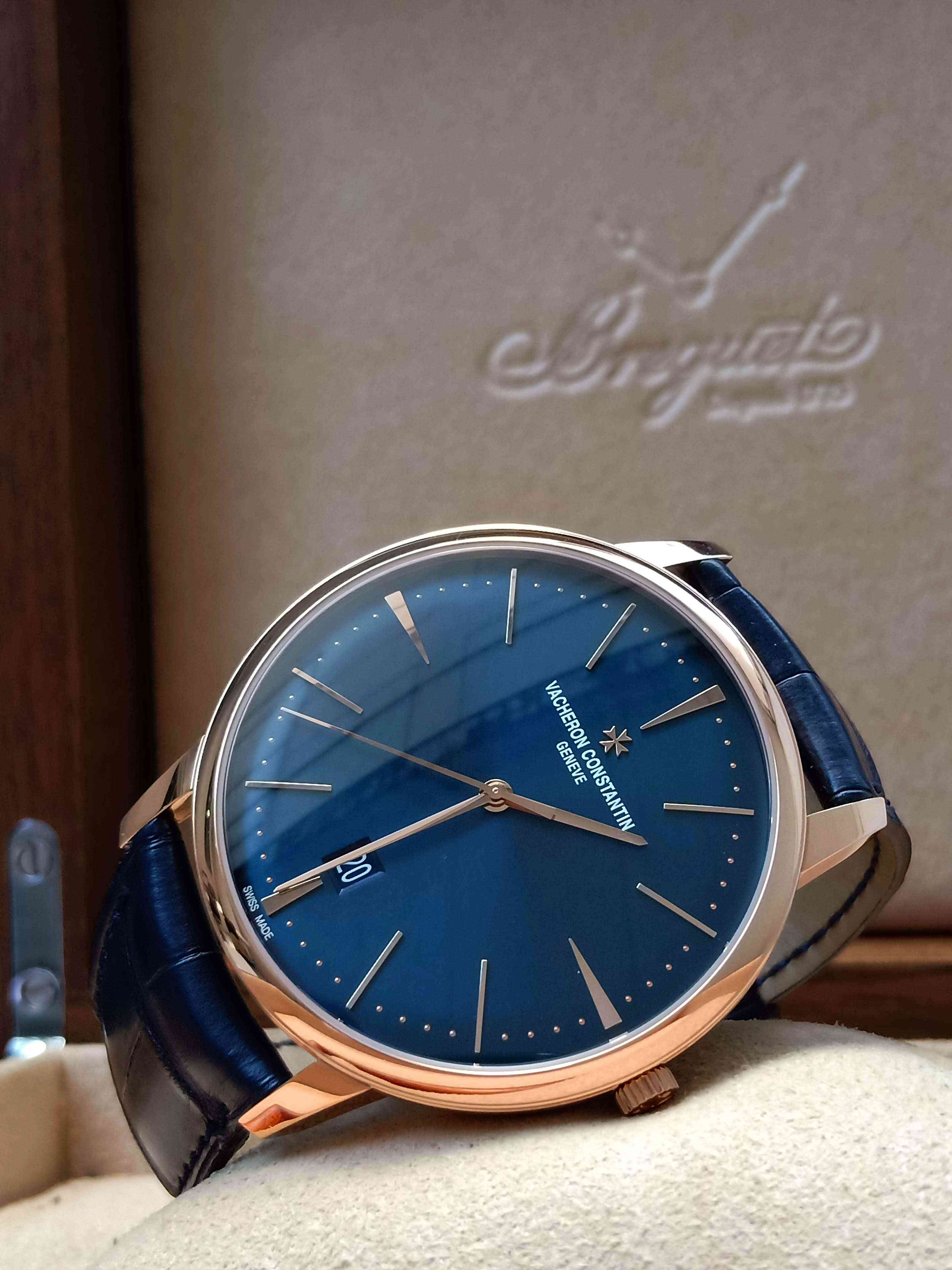 Vacheron Constantin Patrimony 18k Ping Gold