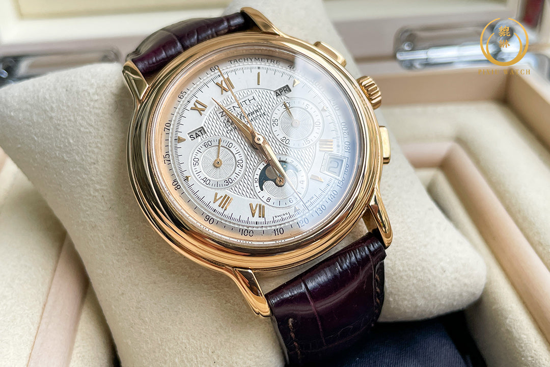 Zenith El Primero Chronograph Triple Date Moonphase Rose Gold