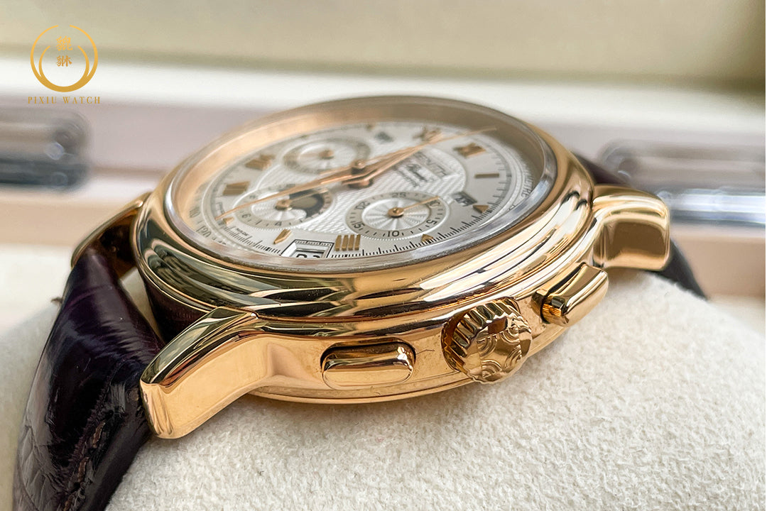 Zenith El Primero Chronograph Triple Date Moonphase Rose Gold