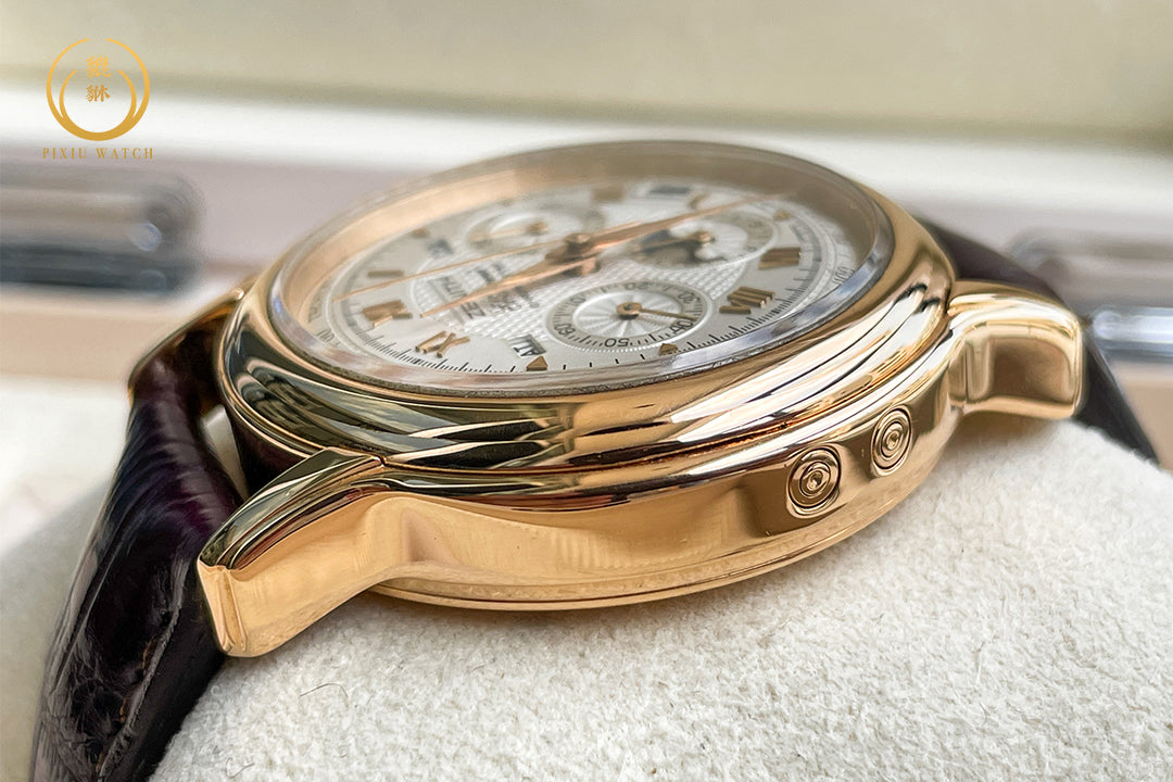 Zenith El Primero Chronograph Triple Date Moonphase Rose Gold